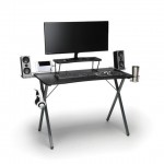 Essentials Collection 55" Gaming Computer Desk, 35" Monitor Shelf, X-Base (ESS-1100)