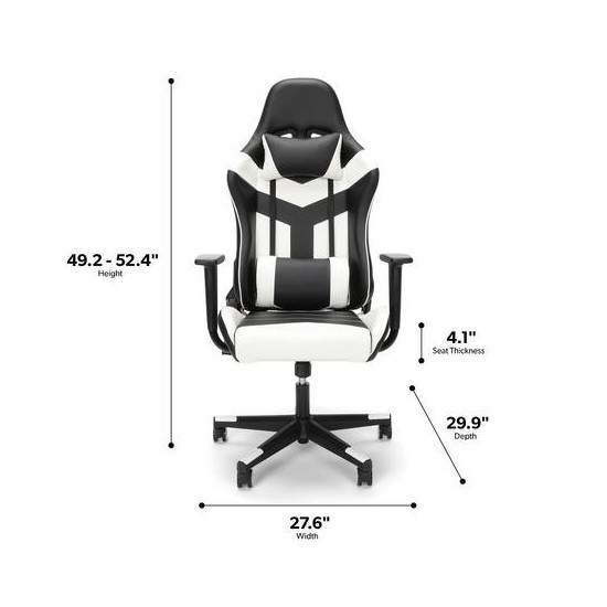 Essentials Collection High Back PU Leather Gaming Chair (ESS-6075)