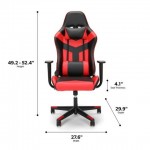 Essentials Collection High Back PU Leather Gaming Chair (ESS-6075)