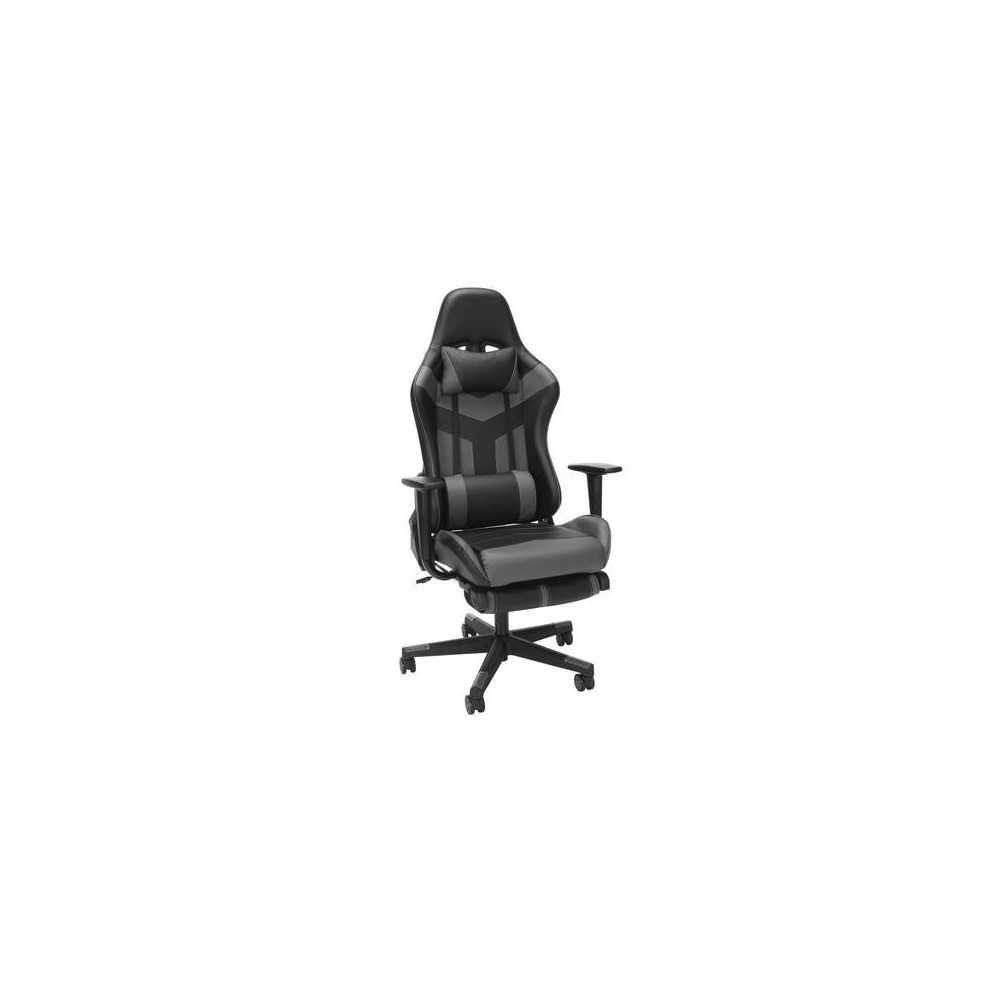 Essentials Collection High Back PU Leather Gaming Chair, with Extendable Footrest (ESS-6075FR) Essentials Collection High Back PU Leather Gaming Chair, with Extendable Footrest (ESS-6075FR)