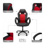 Essentials Collection High-Back Gaming Chair, Padded Loop Arms (ESS-3083HB)