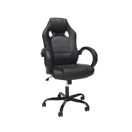 Essentials Collection High-Back Gaming Chair, Padded Loop Arms (ESS-3083HB)