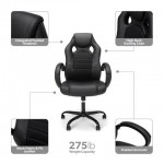 Essentials Collection High-Back Gaming Chair, Padded Loop Arms (ESS-3083HB)