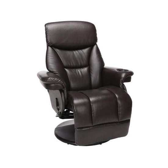 Essentials Collection Home Entertainment Recliner, in Brown (ESS-7070)