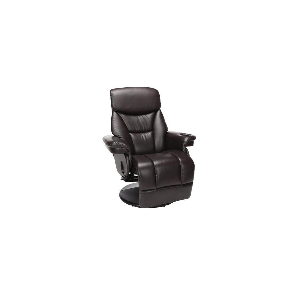 Essentials Collection Home Entertainment Recliner, in Brown (ESS-7070)