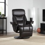 Essentials Collection Home Entertainment Recliner, in Brown (ESS-7070)