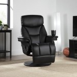 Essentials Collection Home Entertainment Recliner, in Brown (ESS-7070)