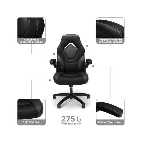 Essentials Collection Racing Style Gaming Chair (ESS-3085V2)