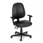 OFM 119-VAM-AA Straton Series Anti-Microbial/Anti-Bacterial Vinyl Task Chair with Arms