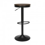 OFM 161 Collection Industrial Modern 2 Pack Backless 23" to 32" Height Adjustable Bar Stool (161-2332)