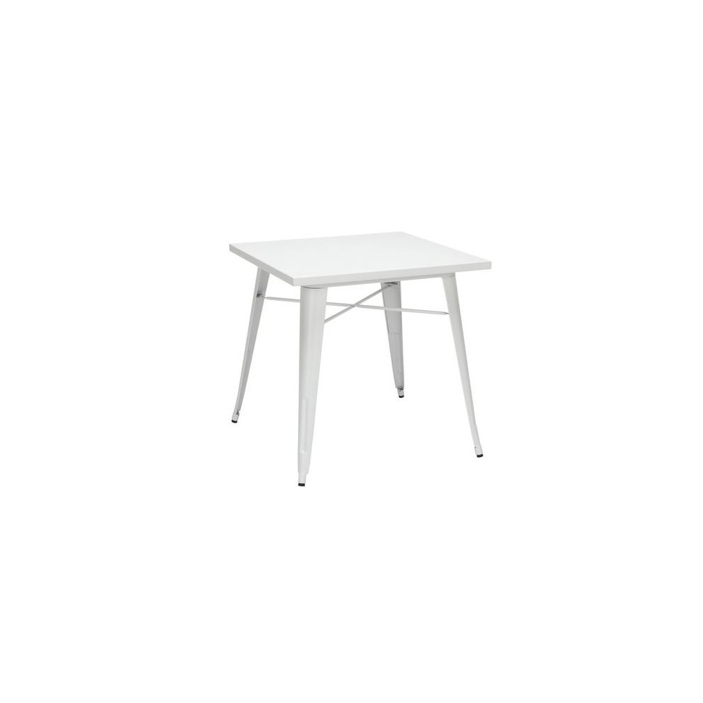 OFM 161 Collection Industrial Modern 30" Square Dining Table, Galvanized Steel Indoor/Outdoor Table (161-T30) OFM 161 Collection Industrial Modern 30" Square Dining Table, Galvanized Steel Indoor/Outdoor Table (161-T30)