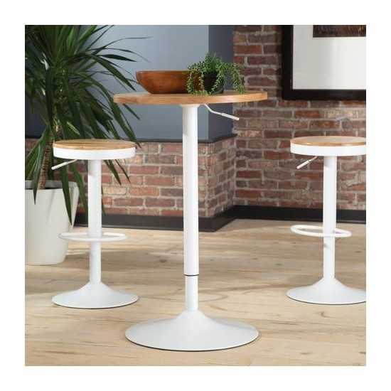 OFM 161 Collection Industrial Modern 33" to 42" Height Adjustable Pub Table (161-T3342)