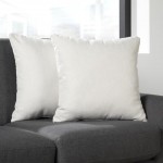 OFM 161 Collection Mid Century Modern 2-Pack 18 x 18 Accent Pillows (161-PIL01)