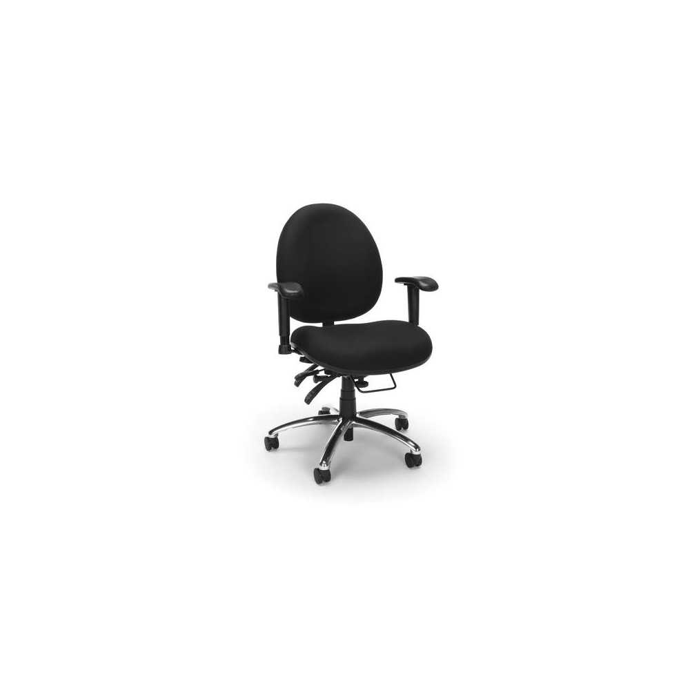 OFM 24 Hour Big and Tall Ergonomic Task Chair Computer Desk