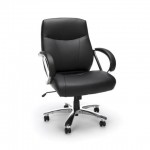 OFM Avenger Series Model 811-LX Leather Mid-Back Big and Tall Executive Chair