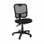 OFM Comfort Series Ergonomic Mesh Mid Back Armless Task Chair (130)