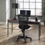 OFM Comfort Series Ergonomic Mesh Mid Back Armless Task Chair (130)