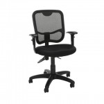 OFM Comfort Series Ergonomic Mesh Swivel Task Chair with Arms, Mid Back (130-AA3)