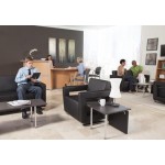 OFM Distinct Series Model 831 Soft Seating Lounge Chair, Polyurethane