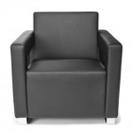 OFM Distinct Series Model 831 Soft Seating Lounge Chair, Polyurethane