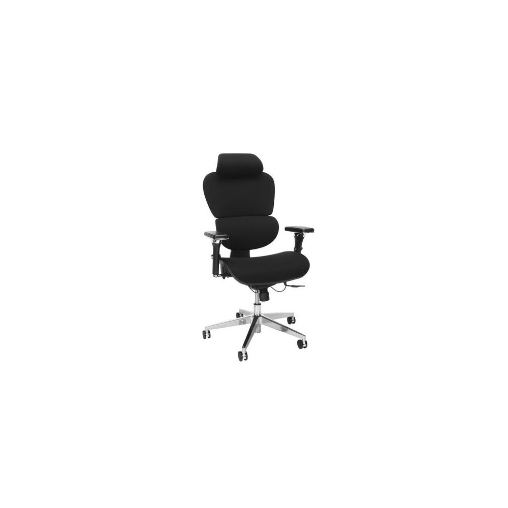 OFM Ergo Fabric Upholstered Office Chair with Optional Headrest, Lumbar Support (540-F)