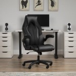 OFM Essentials Collection High-Back Racing Style Bonded Leather Gaming Chair (ESS-3086)