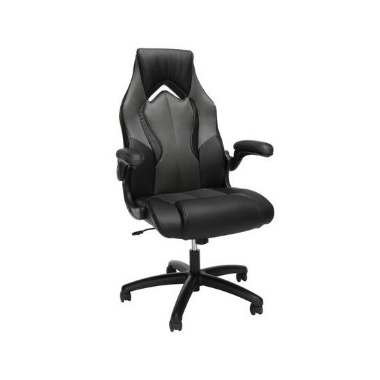 OFM Essentials Collection High-Back Racing Style Bonded Leather Gaming Chair (ESS-3086)