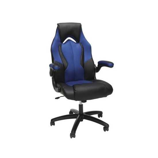 OFM Essentials Collection High-Back Racing Style Bonded Leather Gaming Chair (ESS-3086)