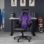 OFM Essentials Collection High-Back Racing Style Bonded Leather Gaming Chair (ESS-3086)