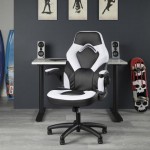 OFM Essentials Collection Racing Style Bonded Leather Gaming Chair (ESS-3085)