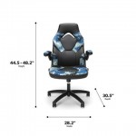 OFM Essentials Collection Racing Style Bonded Leather Gaming Chair (ESS-3085)