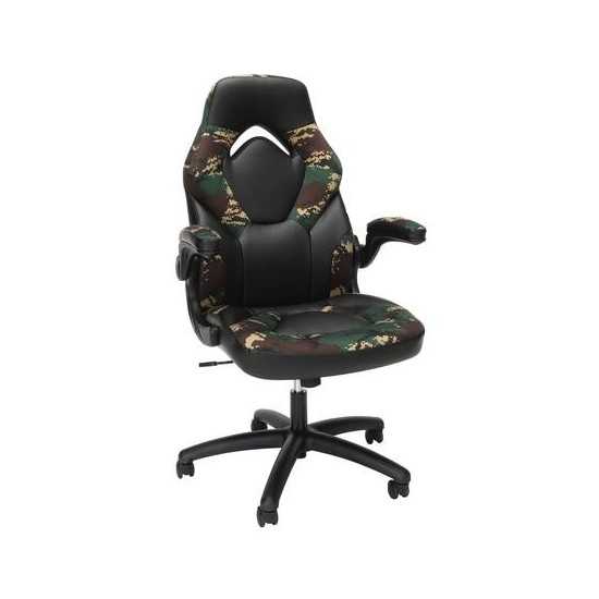 OFM Essentials Collection Racing Style Bonded Leather Gaming Chair (ESS-3085)