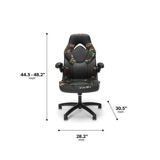 OFM Essentials Collection Racing Style Bonded Leather Gaming Chair (ESS-3085)