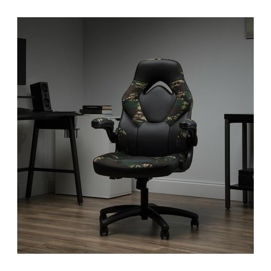 OFM Essentials Collection Racing Style Bonded Leather Gaming Chair (ESS-3085)