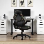 OFM Essentials Collection Racing Style Bonded Leather Gaming Chair (ESS-3085)