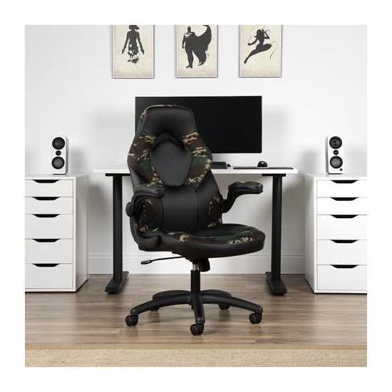 OFM Essentials Collection Racing Style Bonded Leather Gaming Chair (ESS-3085)