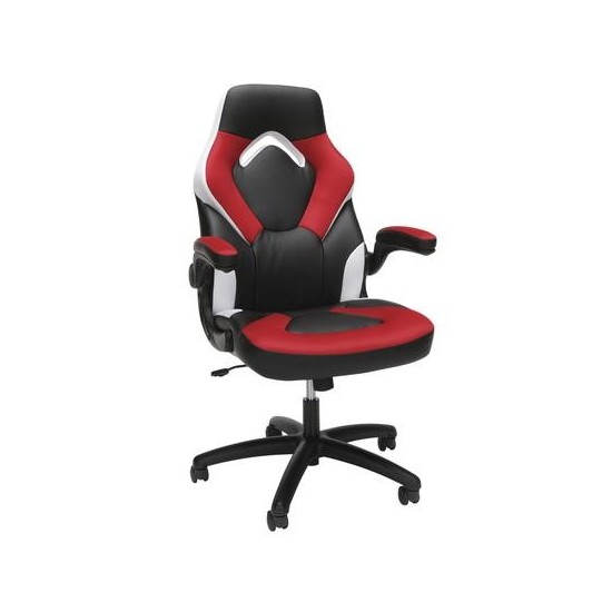 OFM Essentials Collection Racing Style Bonded Leather Gaming Chair (ESS-3085)