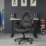 OFM Essentials Collection Racing Style Bonded Leather Gaming Chair (ESS-3085)