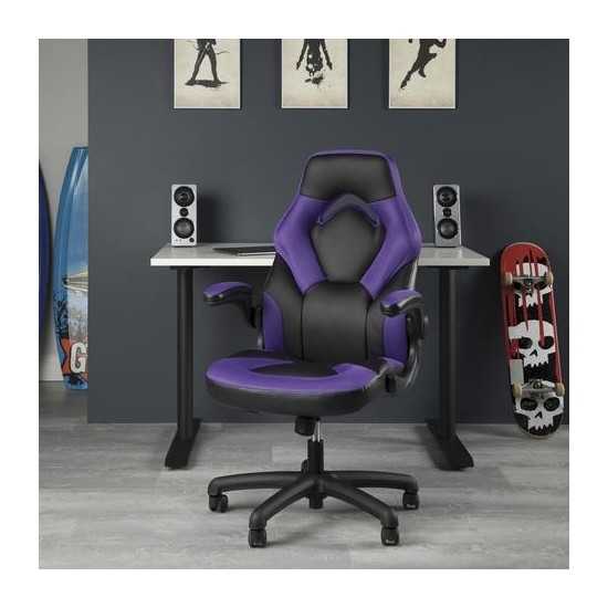 OFM Essentials Collection Racing Style Bonded Leather Gaming Chair (ESS-3085)