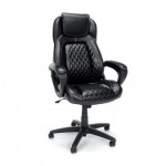 OFM Essentials Collection Racing Style SofThread Leather High Back Office Chair (ESS-6060)