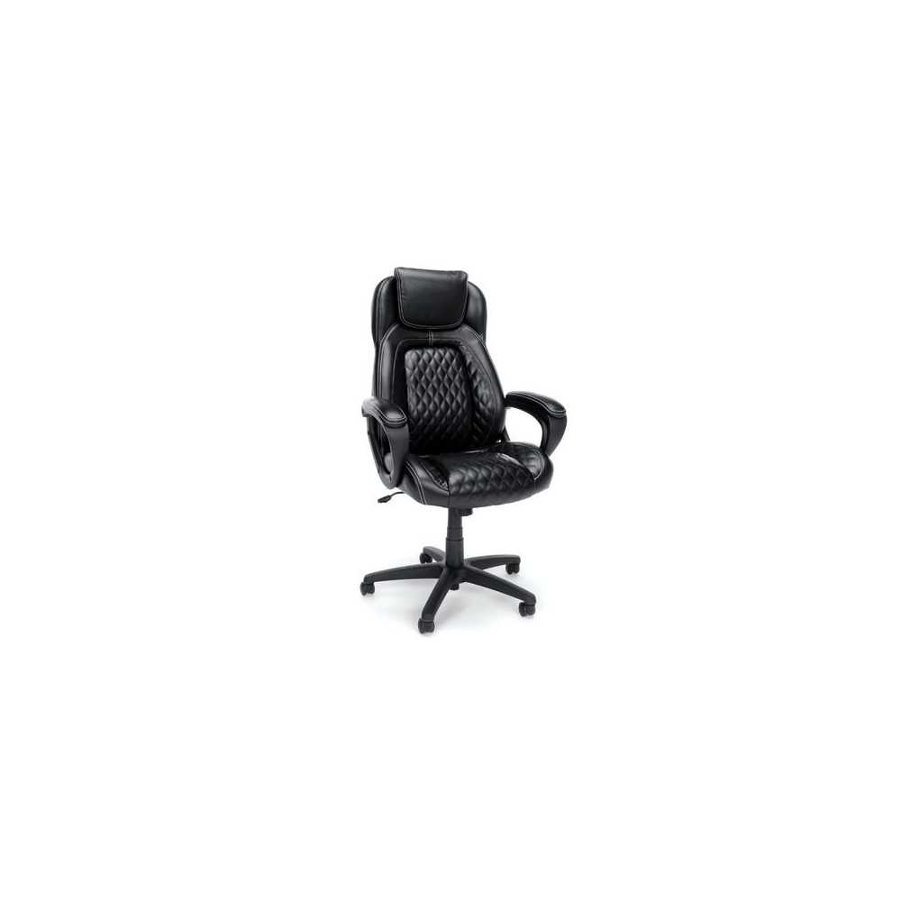 OFM Essentials Collection Racing Style SofThread Leather High Back Office Chair (ESS-6060)