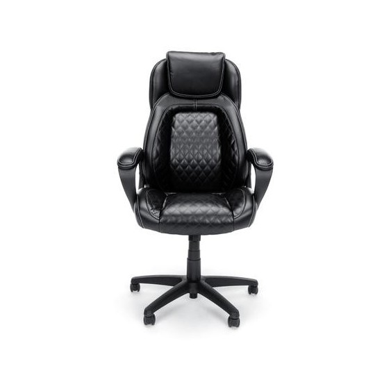 OFM Essentials Collection Racing Style SofThread Leather High Back Office Chair (ESS-6060)