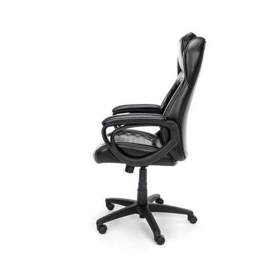 OFM Essentials Collection Racing Style SofThread Leather High Back Office Chair (ESS-6060)