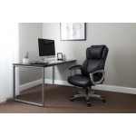 OFM Essentials Series Ergonomic Executive Bonded Leather Office Chair (ESS-6033)