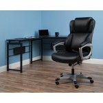 OFM Essentials Series Ergonomic Executive Bonded Leather Office Chair (ESS-6033)