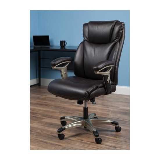 OFM Essentials Series Ergonomic Executive Bonded Leather Office Chair (ESS-6046)