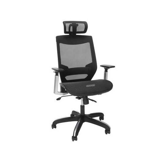 OFM Full Mesh Office Chair with Headrest, Lumbar Support (525)