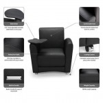 OFM InterPlay Series Single Seat Chair with Bronze Tablet (821-N)