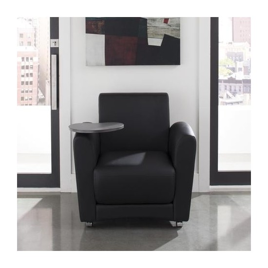 OFM InterPlay Series Single Seat Chair with Bronze Tablet (821-N)