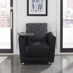 OFM InterPlay Series Single Seat Chair with Bronze Tablet (821-N)